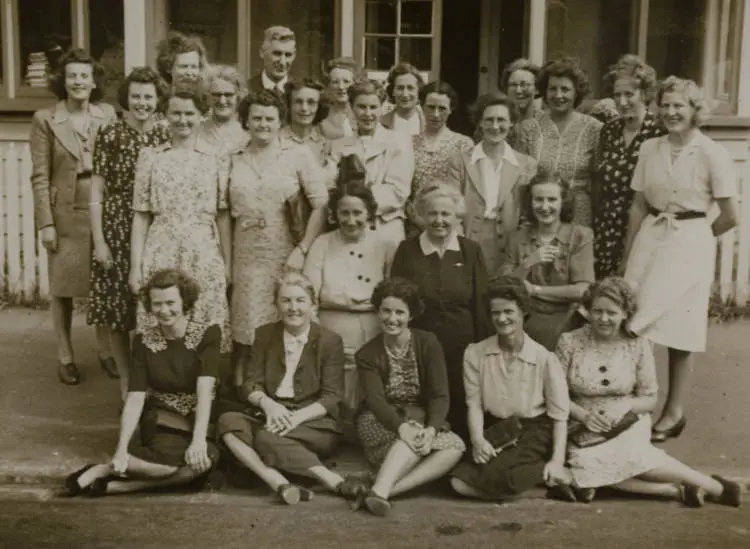 Librarians, Wellington, 1940s.