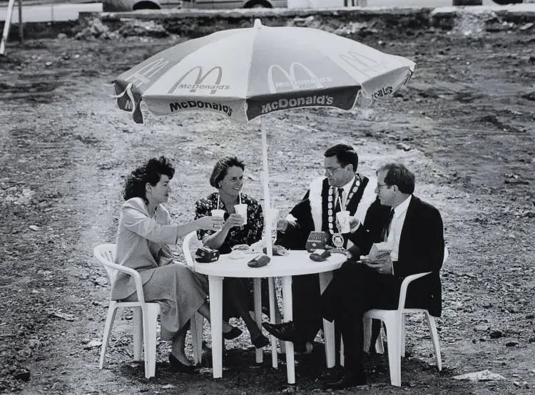 McDonald's comes to town, Papakura, 1993