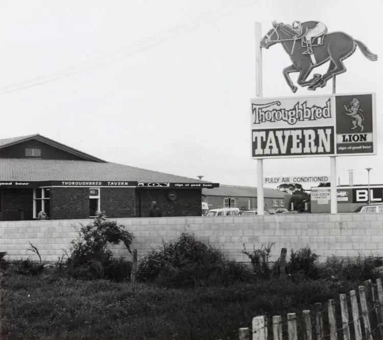 New tavern, Takanini, 1972