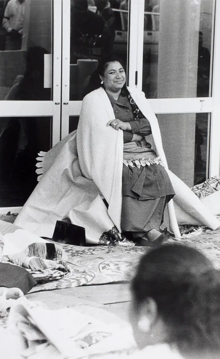 Princess Ofeina at Otara, 1990.