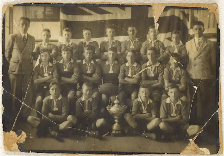 Championship school rugby team, Papatoetoe, 1929