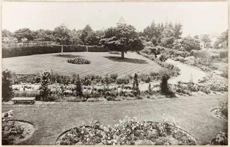 Gardens at The Hill, Manurewa, 1930s