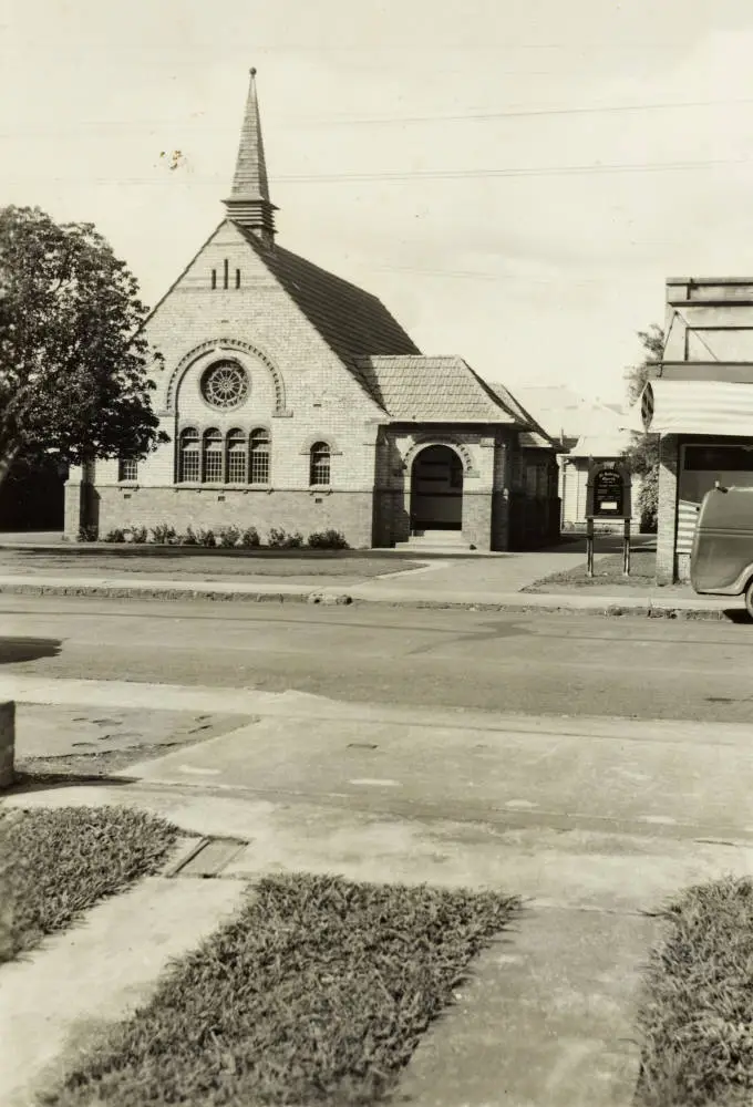 Presbyterian church, Ōtāhuhu, 1957