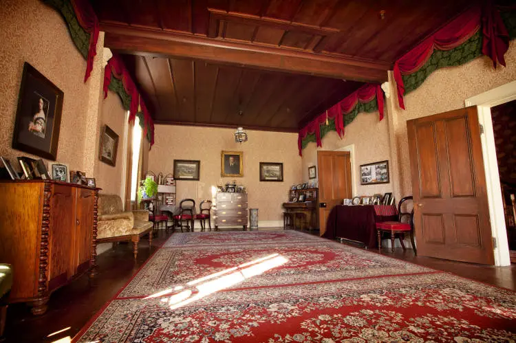 Sitting room, 'Puhi Nui', Howick Historical Village, 2013