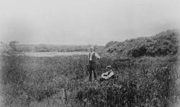 Proposed canal route, Ōtāhuhu, ca 1900.