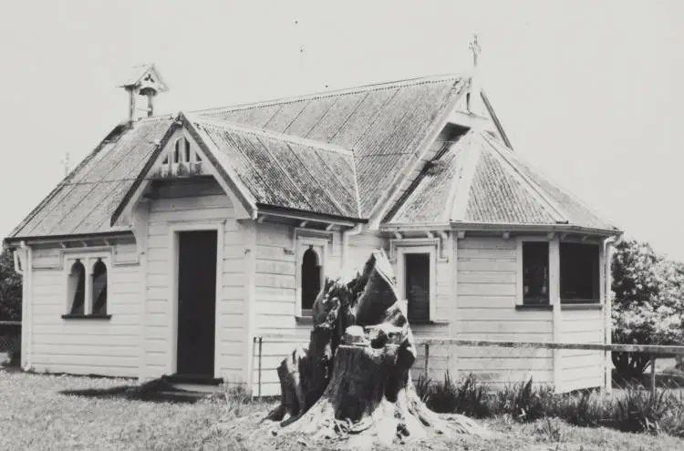 St James' Anglican Church, Ardmore, ca 1980.