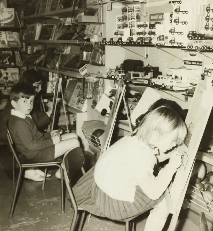 Young artists, Ōtāhuhu, 1969