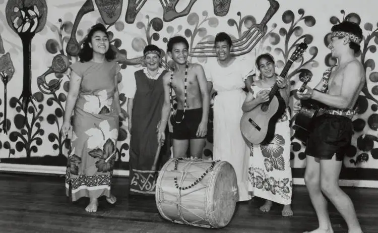 School music festival, Otara, 1988.