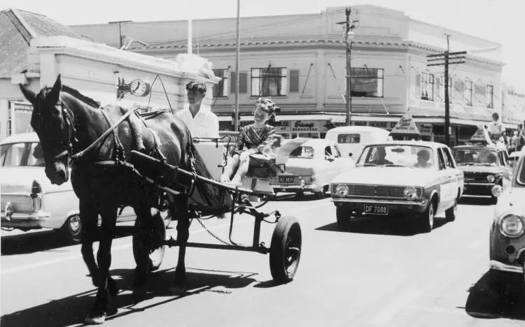 Street parade, Manurewa, 1967