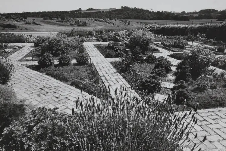 Herb garden, Auckland Regional Botanic Gardens, Manurewa, 1982