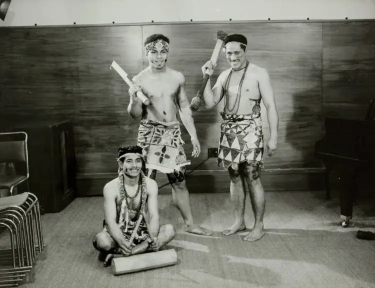 Television entertainment production, Auckland, 1960s