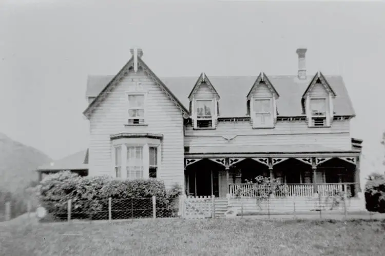 McLaughlin homestead, Wiri, ca 1895