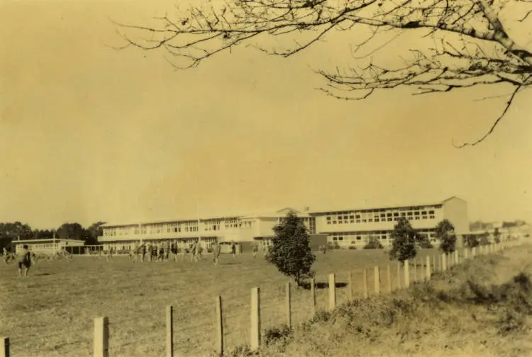 Intermediate school, Papatoetoe, 1957.