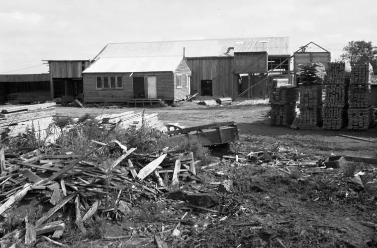 Anderson's sawmill, Whenuapai.