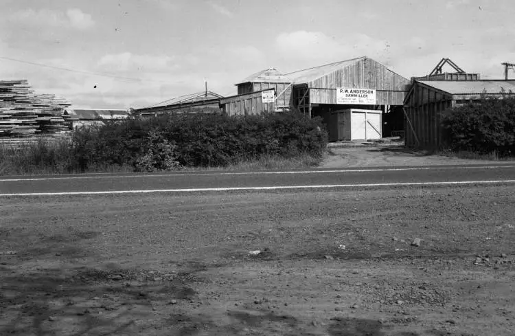 Anderson's sawmill, Whenuapai.