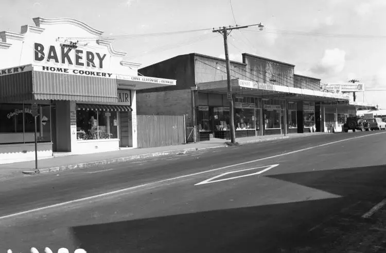 Glen Eden shops, 1964