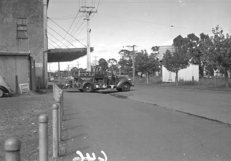 Henderson fire brigade engine.