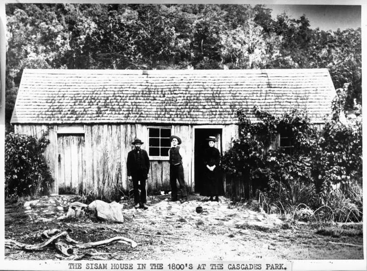 Sisam family home, Cascade Kauri Park, Waitakere Ranges.