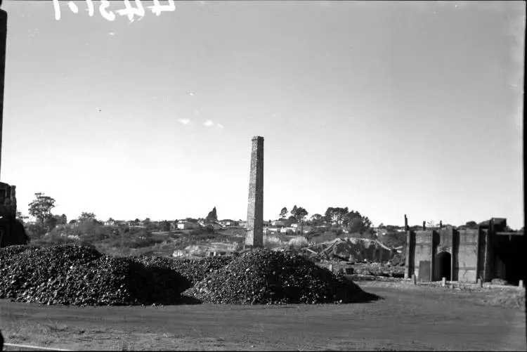 Demolition of Glenburn works, Avondale.