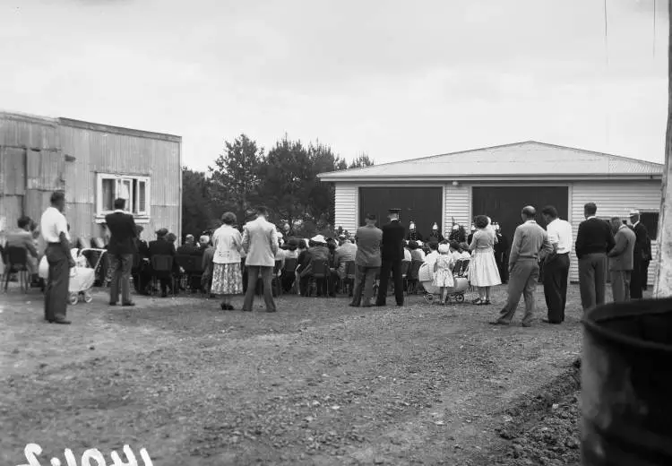 Opening of Glen Eden Fire Station.