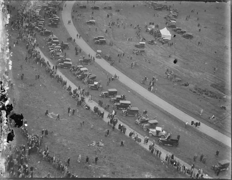 Aerial view of Wigram Aerodrome