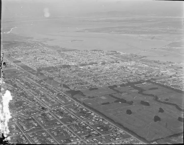 Invercargill from the air.