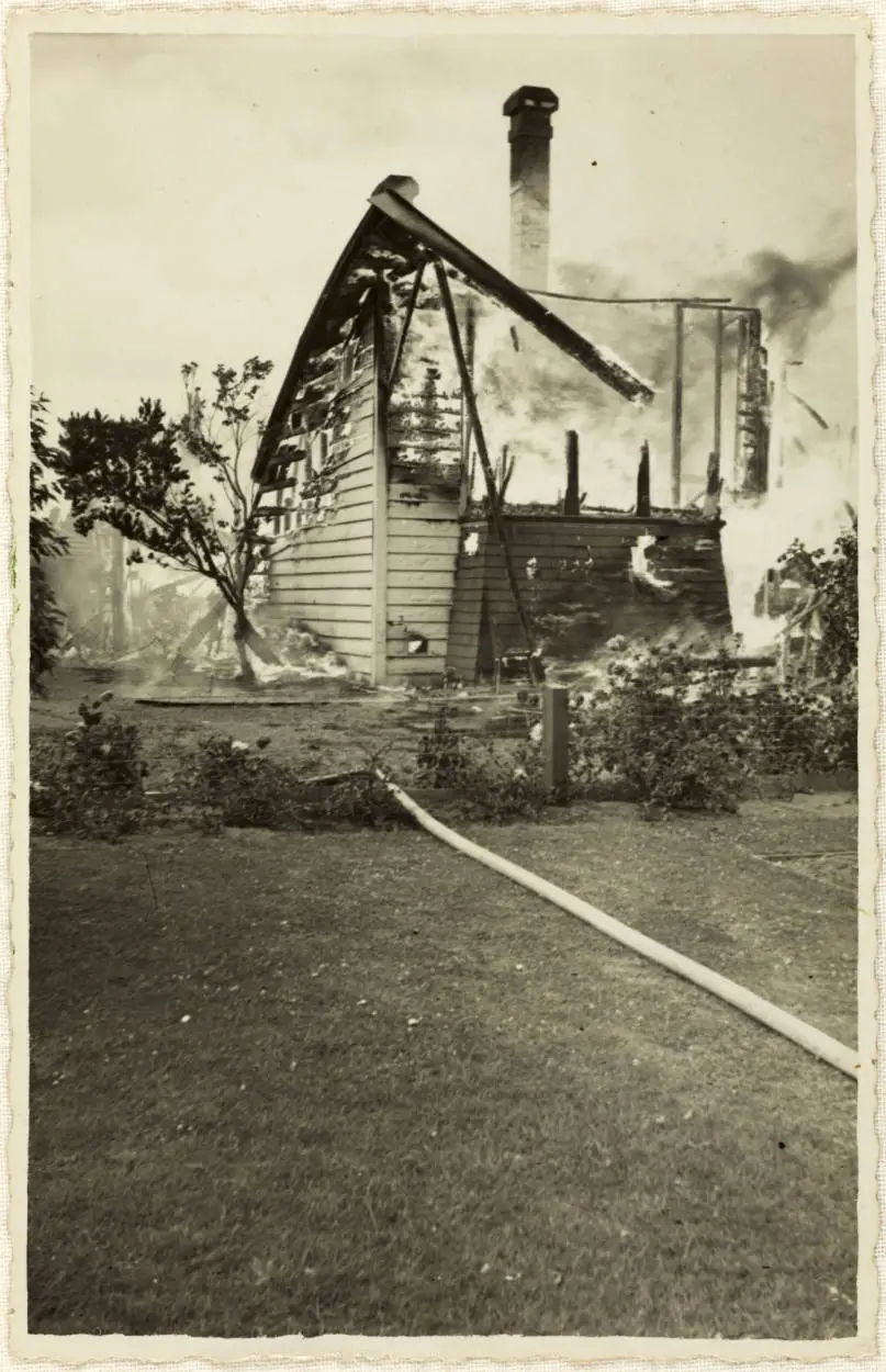 House on fire, Henderson.