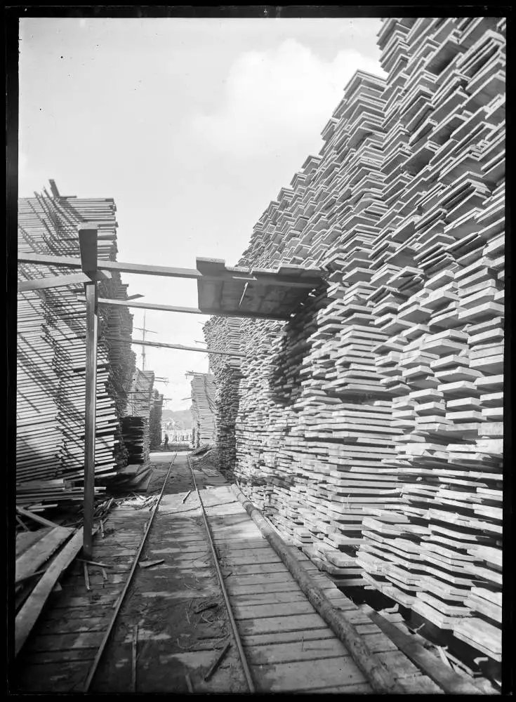 Timber stacks
