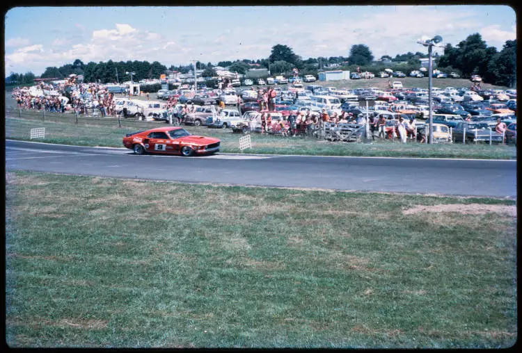 Allan Moffat's 1969 Trans Am Ford Mustang, Pukekohe, 1973