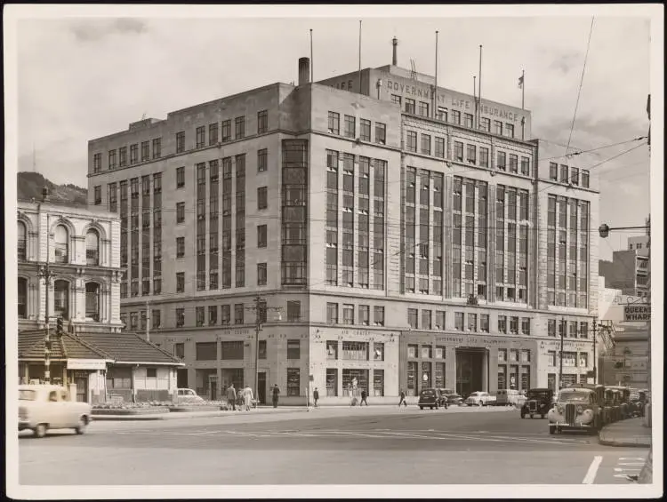 The Government Life Insurance building, Jervois Quay, Wellington