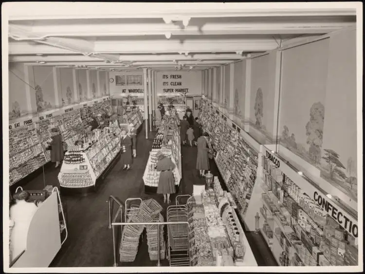 Wardell's Supermarket, Willis Street, Wellington