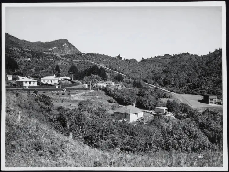 Kaitawa Hydroelectric Power Station, near Lake Waikaremoana, 1966