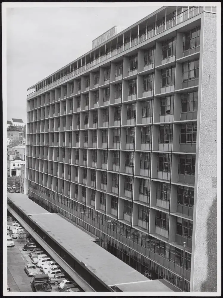Bledisloe Building, Wellesley Street, 1960s