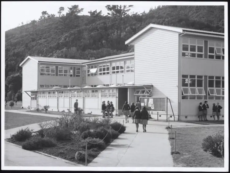 Science building, Taita College, Wellington, 1968