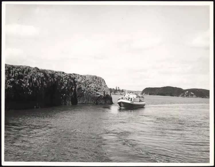 'Bay Belle' on the Cream Trip in the Bay of Islands, 1967