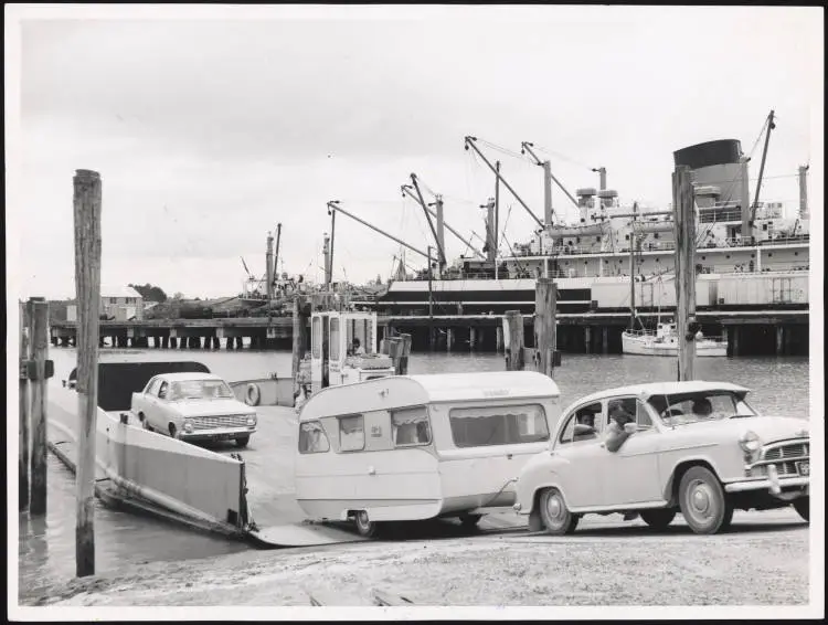 The car ferry at Opua, Bay of Islands