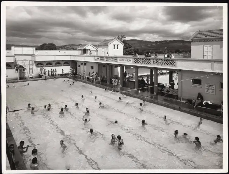 Blue Baths, Rotorua, 1971