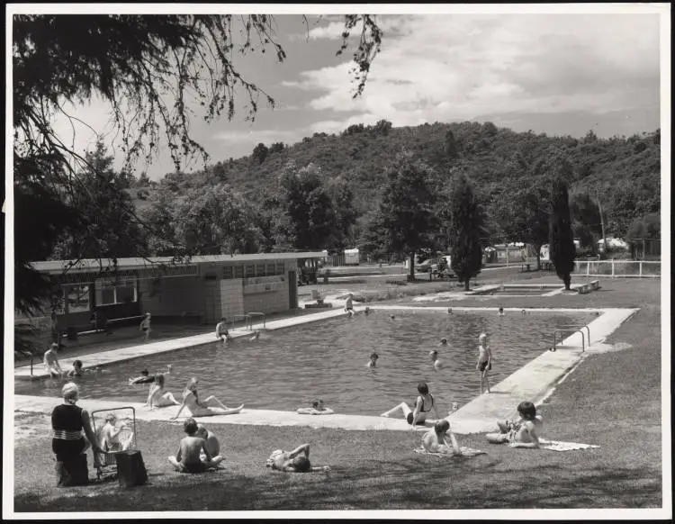 Awakeri Hot Springs, Bay of Plenty, 1971