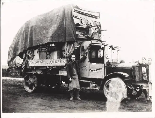 Andrew and Andrew truck, Ōtāhuhu, 1920