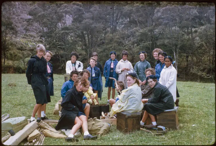 Girl Guides Summer camp, Ness Valley, 1964