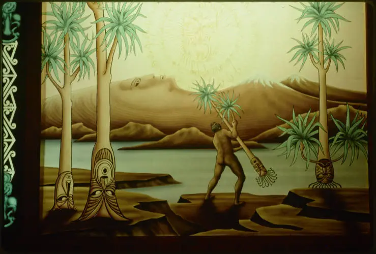 Tāne planting trees