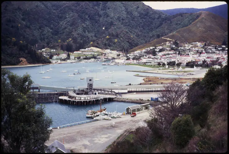 Picton ferry terminal, 1970