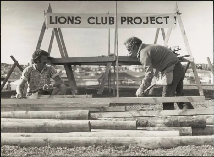Lions Club project, Highland Park, 1978