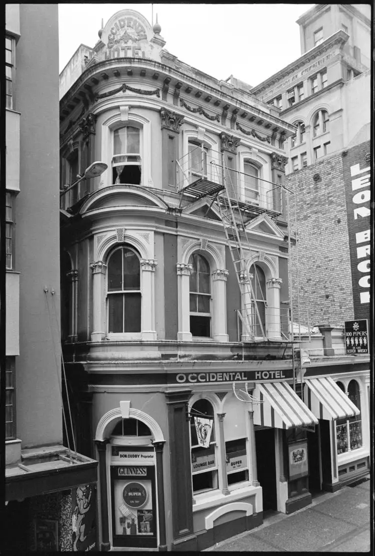 The Occidental Hotel, Vulcan Lane, 1977