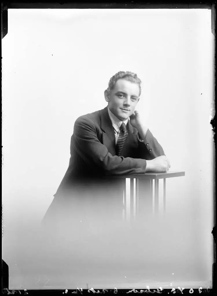 Portrait of a man: Gibson