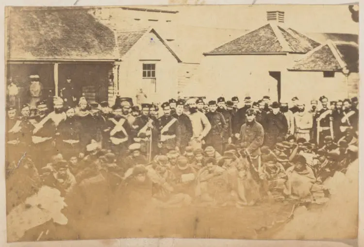 Māori prisoners, Whanganui, 1867