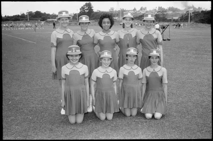 Marching girls competition, 1959