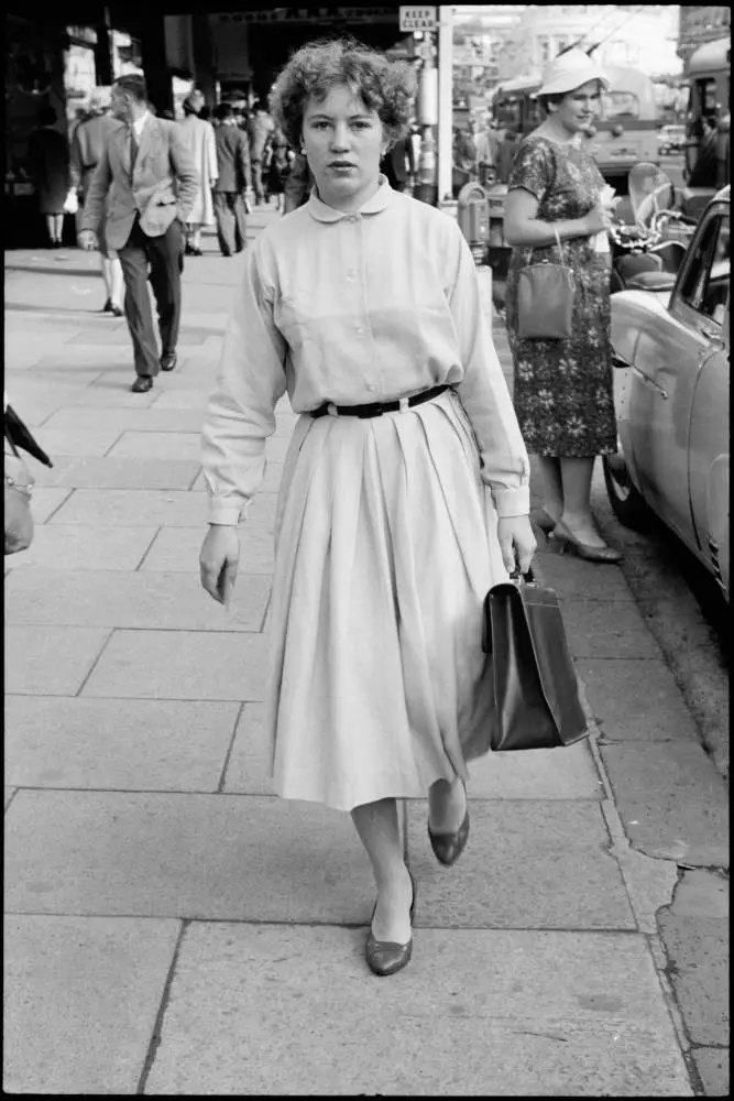 Street photo, Queen Street, Auckland, 1960