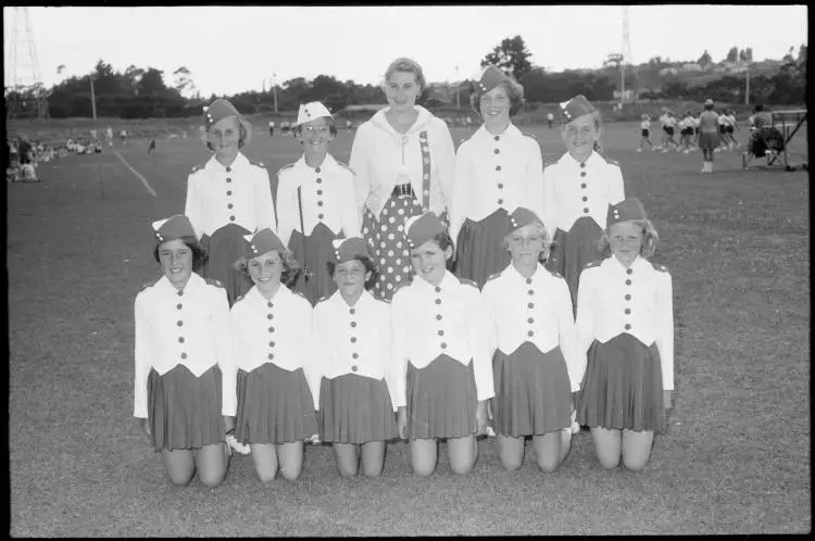 Marching girls competition, 1959