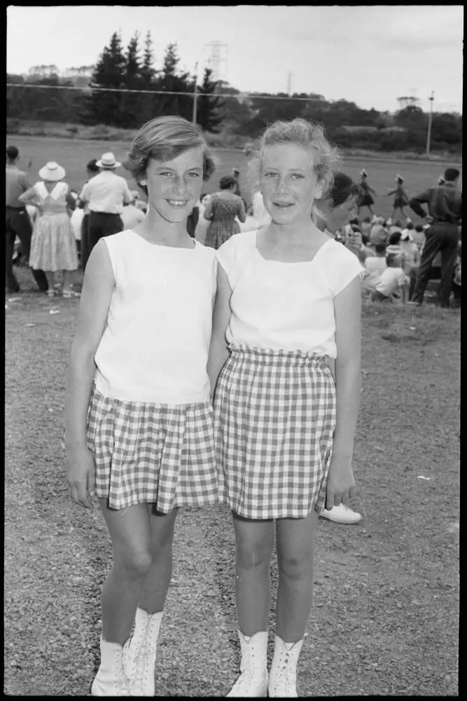 Marching girls competition, 1959